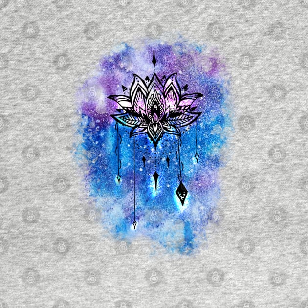 Watercolor Lotus by kriss_